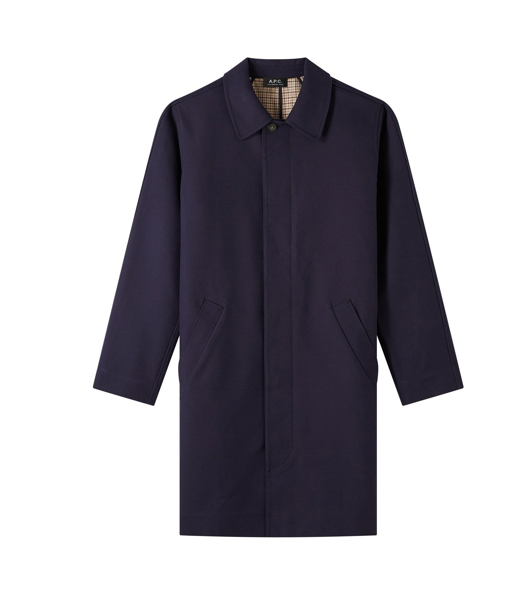 Phil Rallongé raincoat sold by A.P.C.