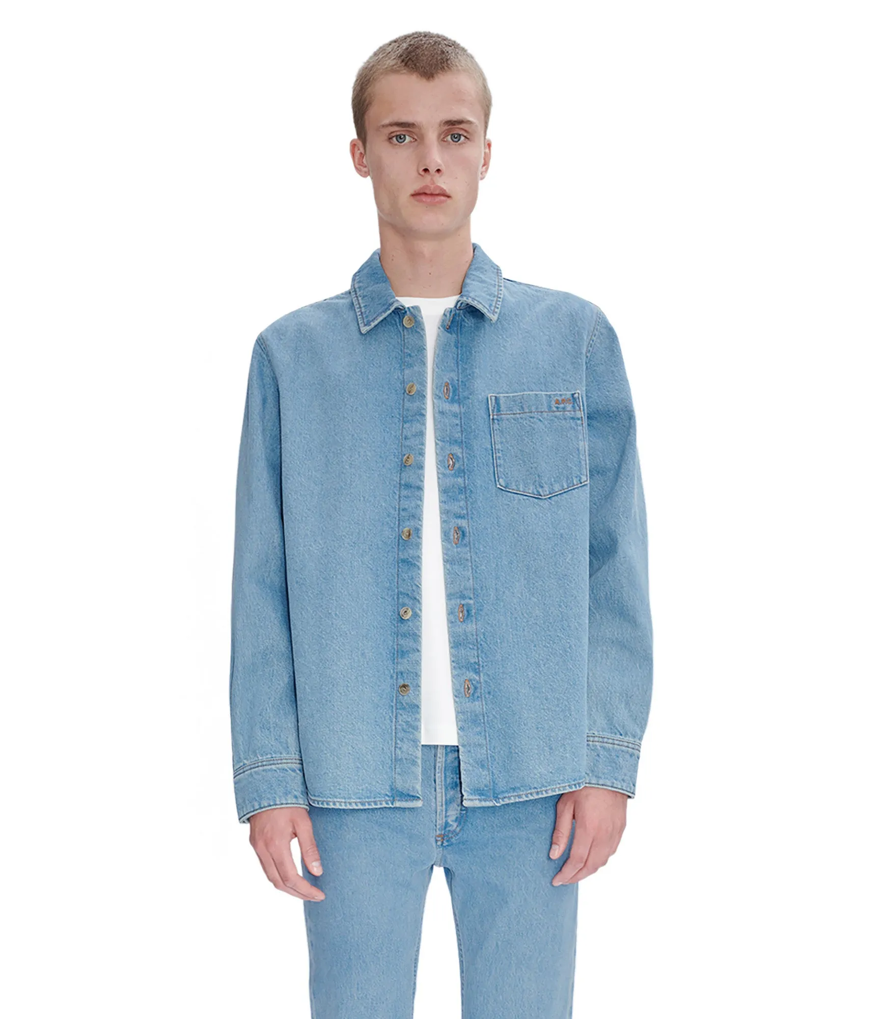 Vittorio Brodée Poitrine overshirt sold by A.P.C.