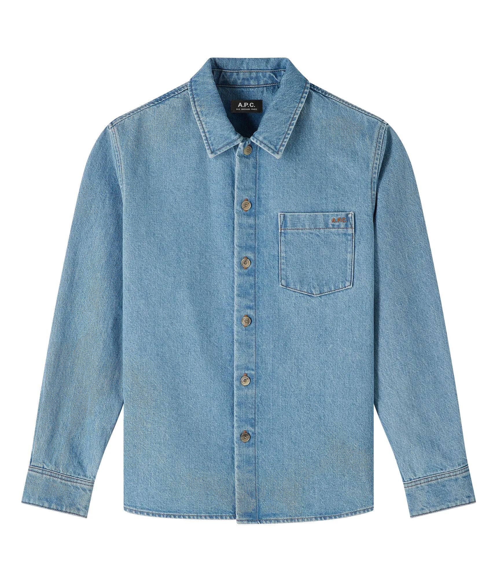 Vittorio Brodée Poitrine overshirt sold by A.P.C. product image thumbnail 2
