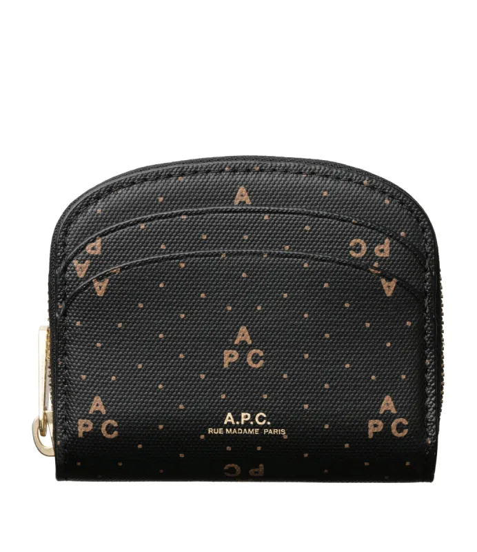 Demi-Lune Mini compact wallet sold by A.P.C.