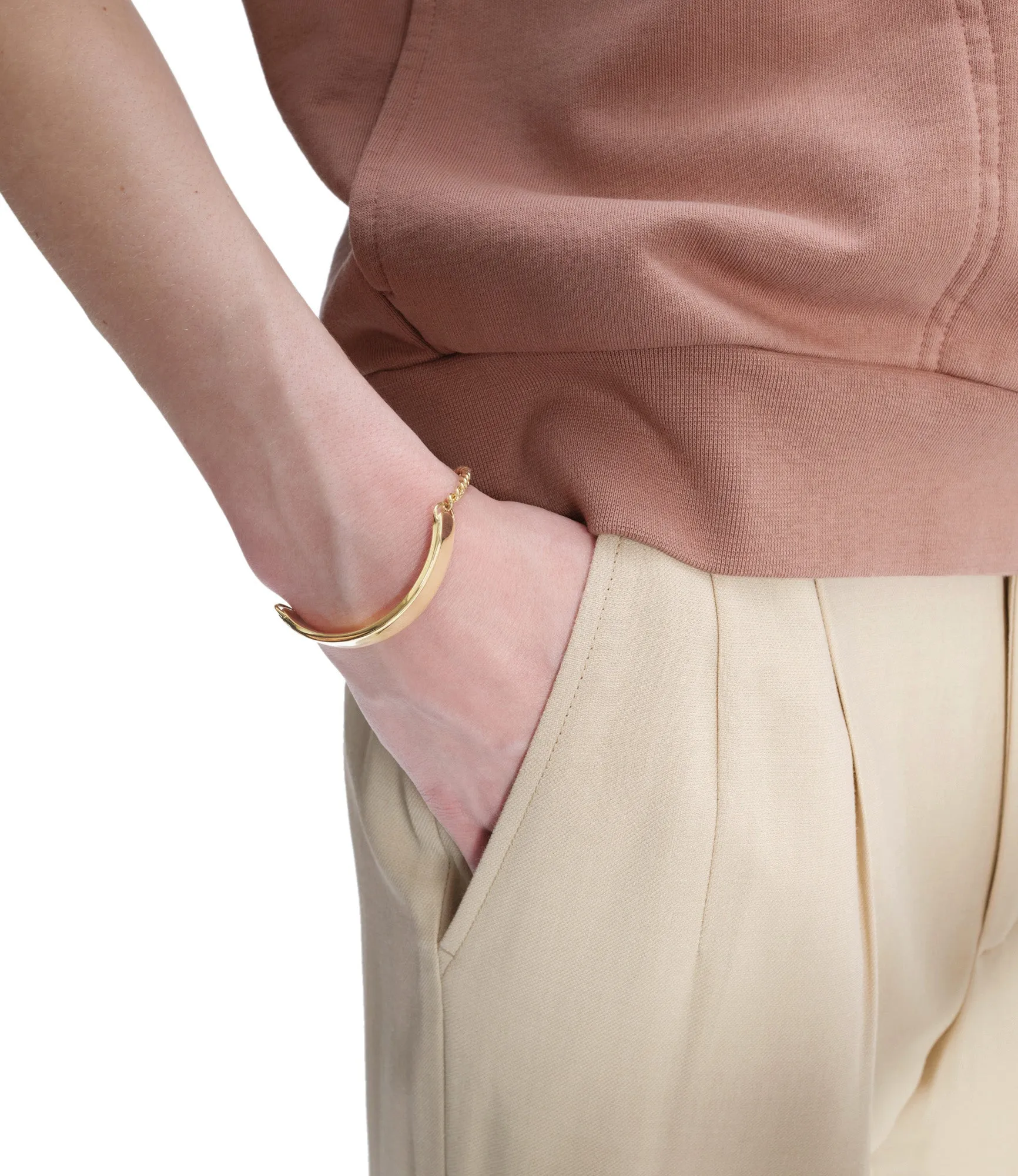 Darwin thin curb chain bracelet sold by A.P.C. product image thumbnail 2