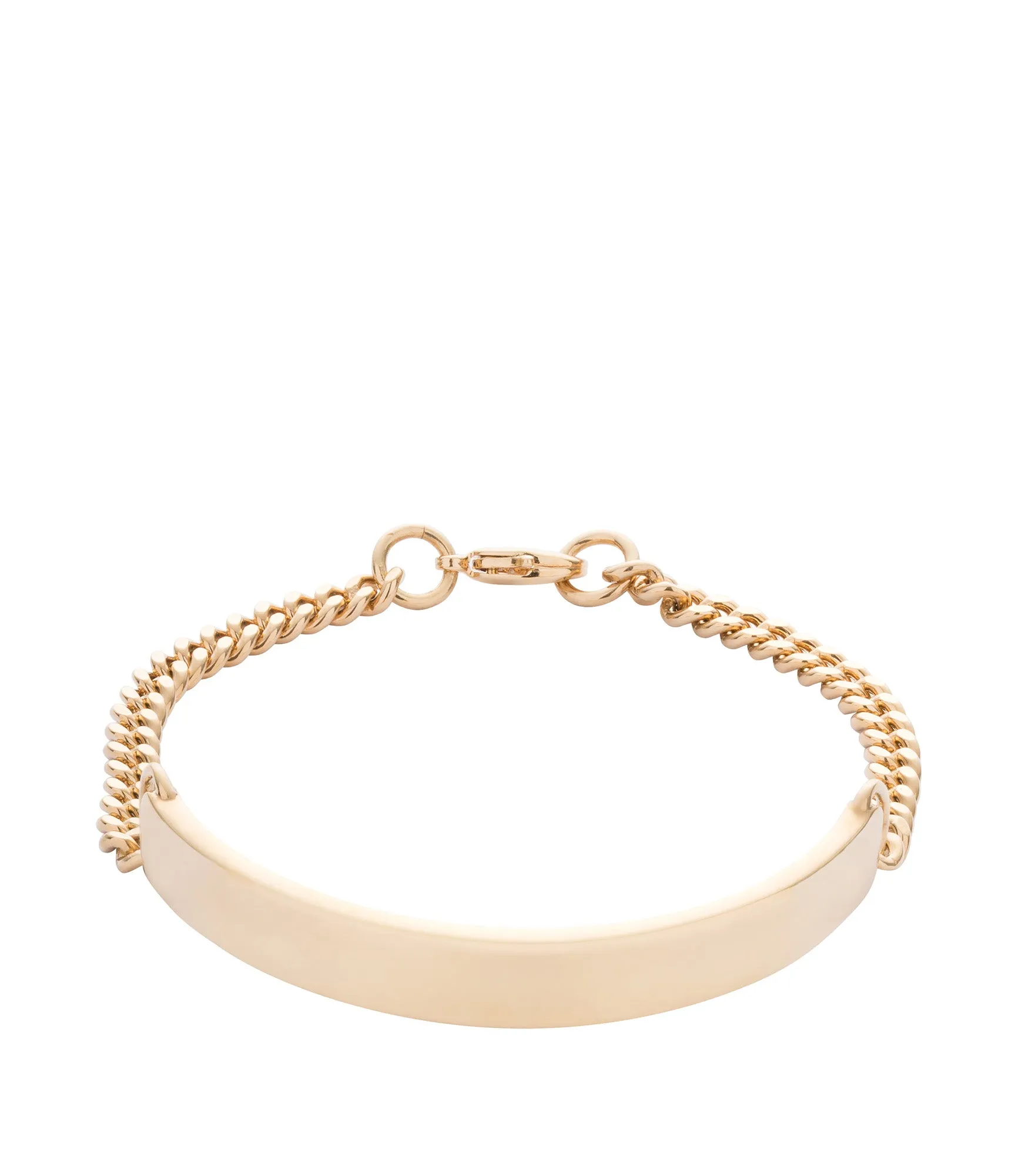 Darwin thin curb chain bracelet sold by A.P.C.