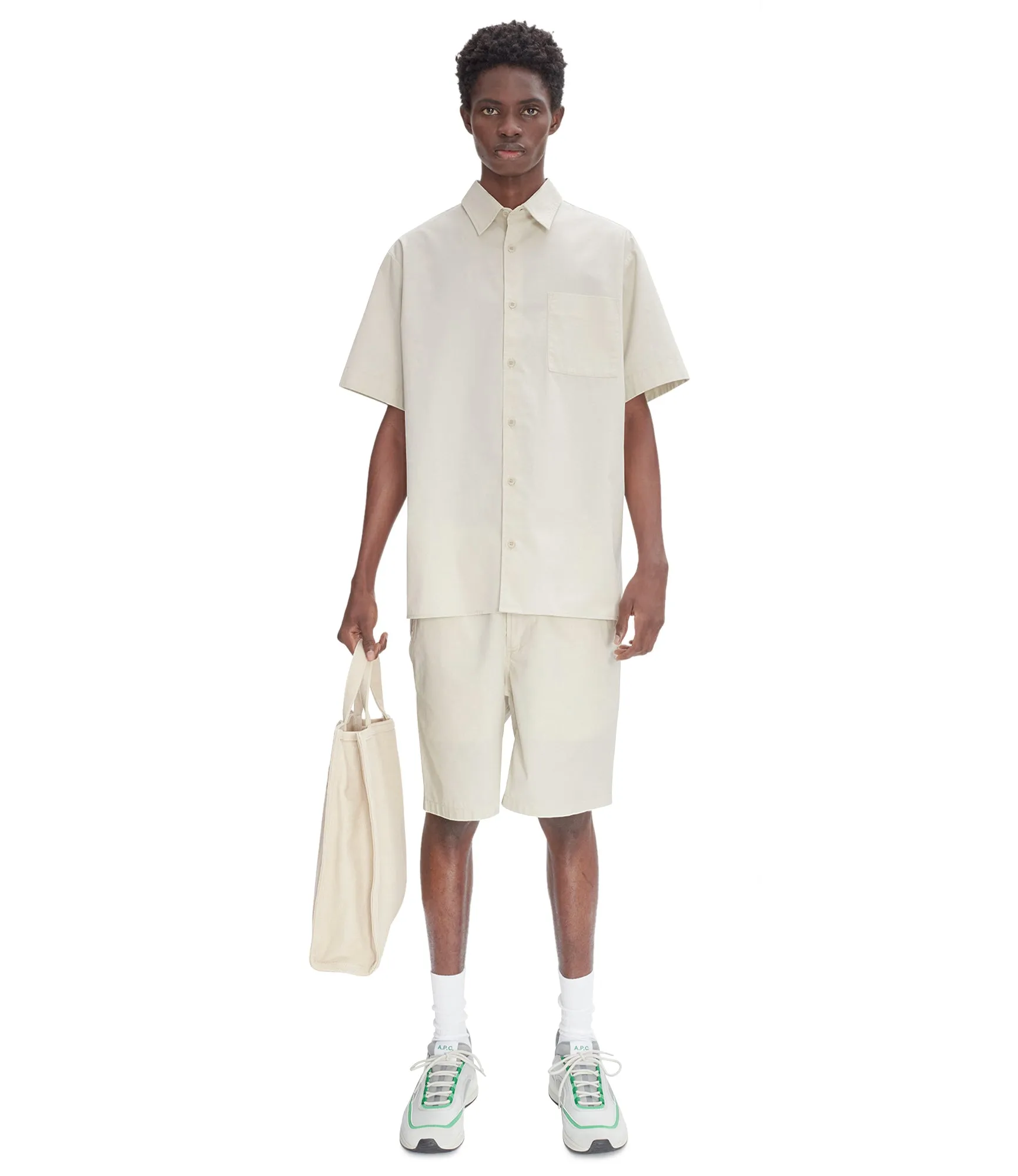 Raph short-sleeve shirt sold by A.P.C. product image thumbnail 3