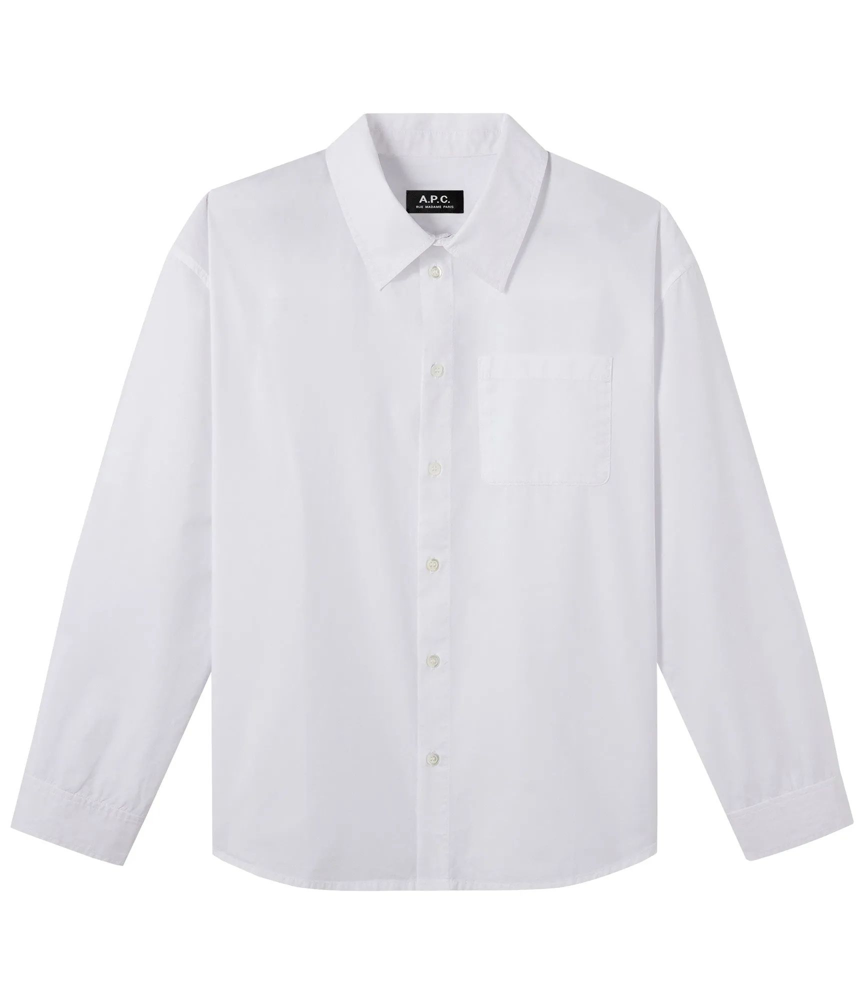 Boyfriend Avec Logo shirt sold by A.P.C. product image thumbnail 2