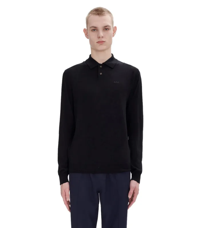 Jacob Logo polo shirt sold by A.P.C.