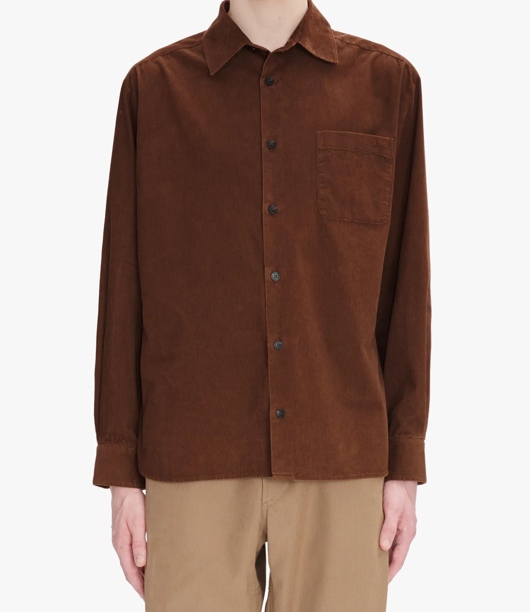 Mateo Logo shirt sold by A.P.C. product image thumbnail 5