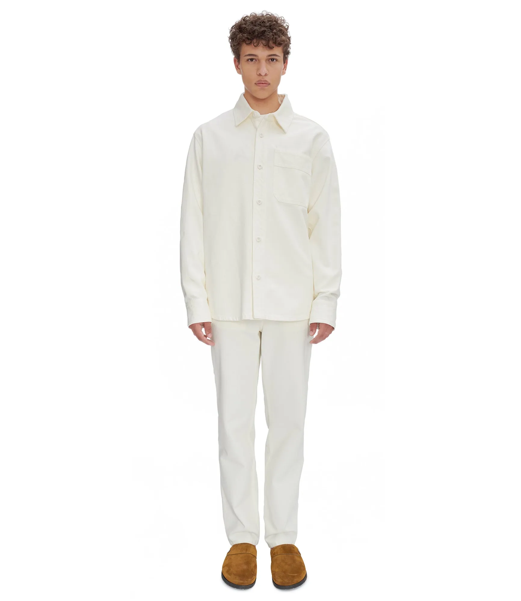 Basile Logo overshirt sold by A.P.C. product image thumbnail 4