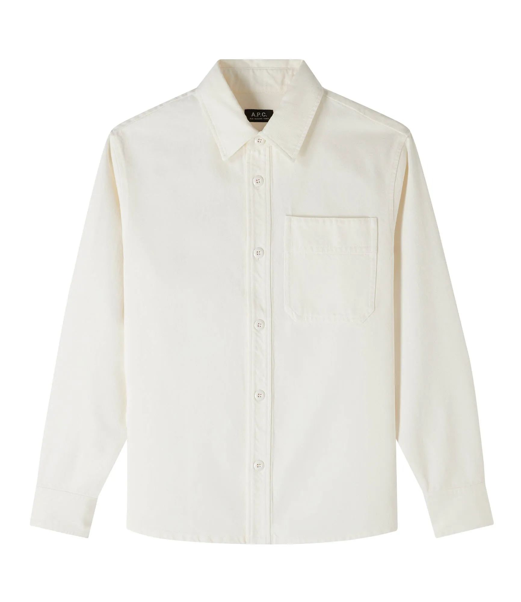 Basile Logo overshirt sold by A.P.C. product image thumbnail 2