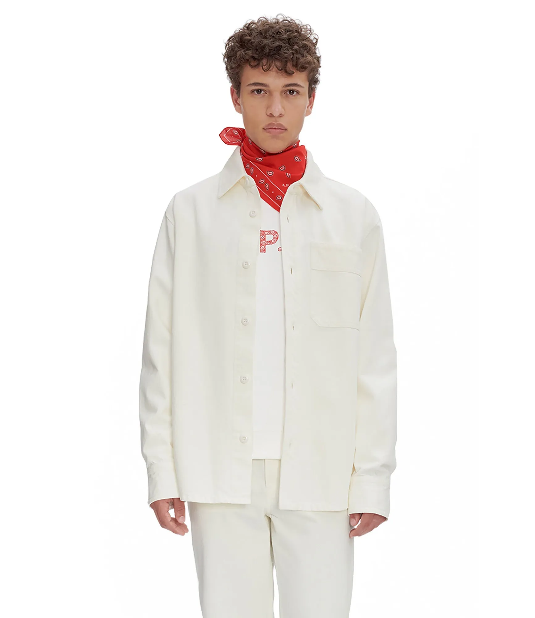 Basile Logo overshirt sold by A.P.C.