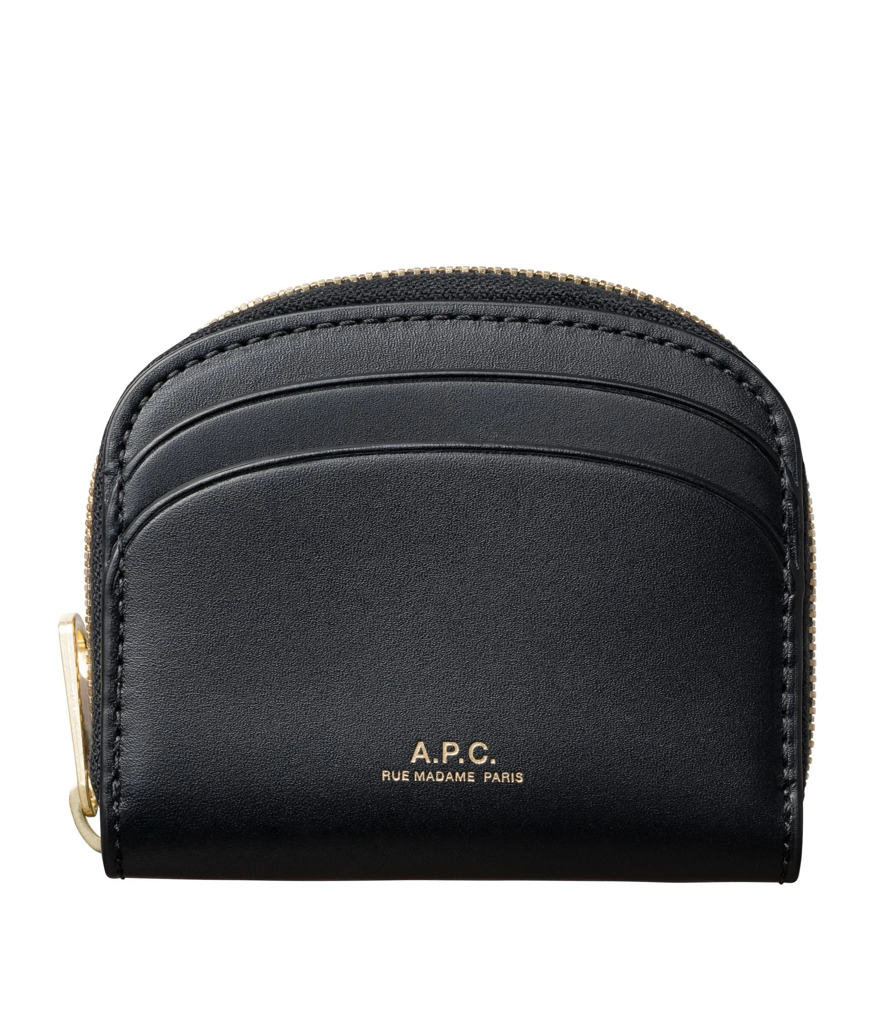 Demi-Lune Mini compact wallet sold by A.P.C.