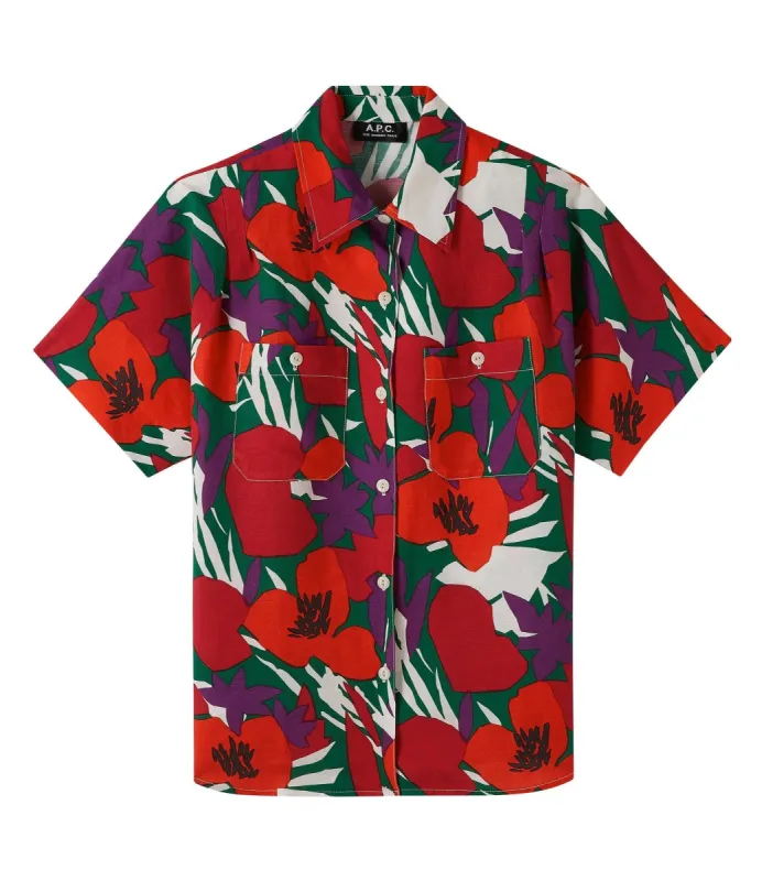 Zoe short-sleeve shirt sold by A.P.C.