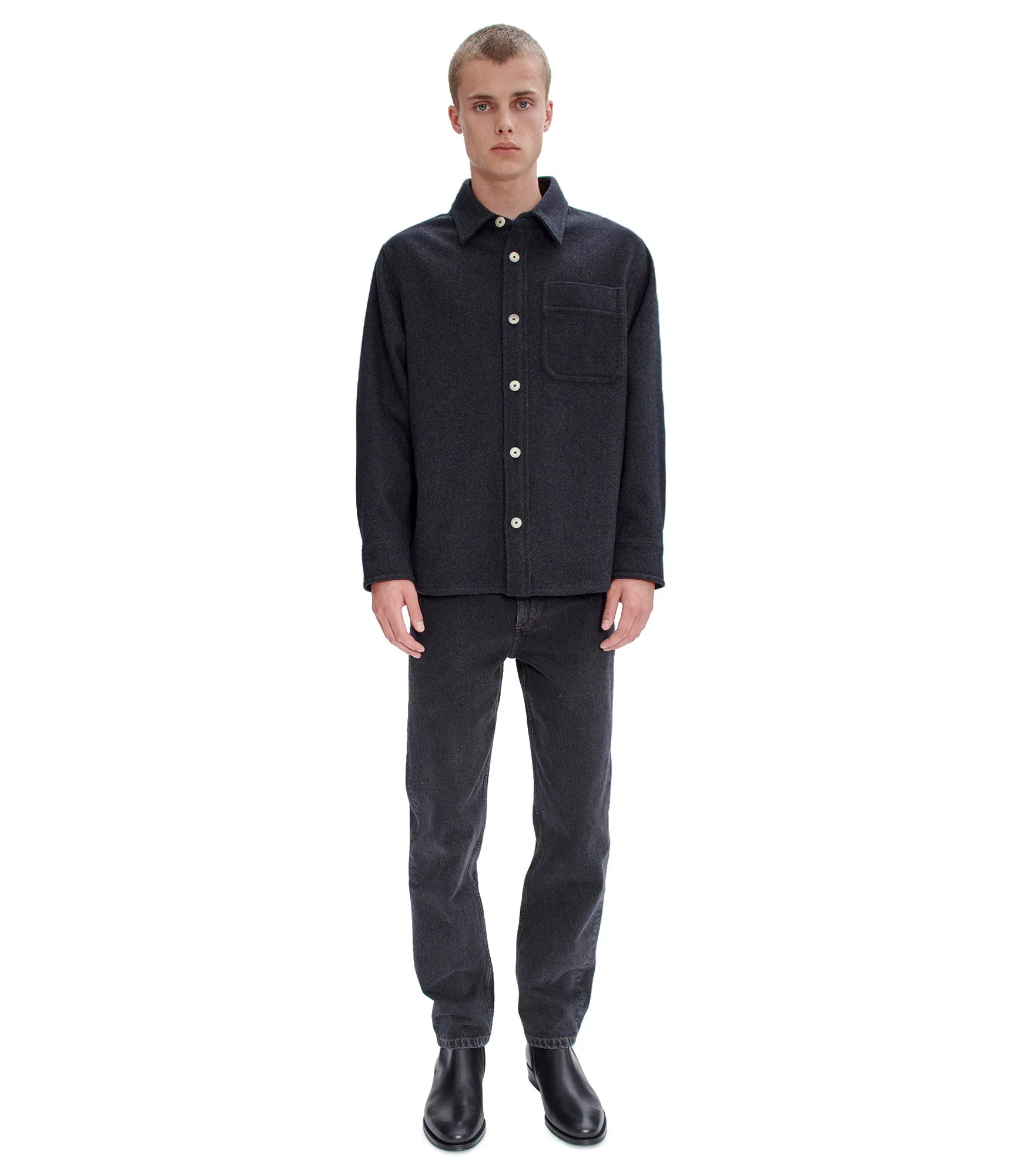 Basile overshirt sold by A.P.C. product image thumbnail 3