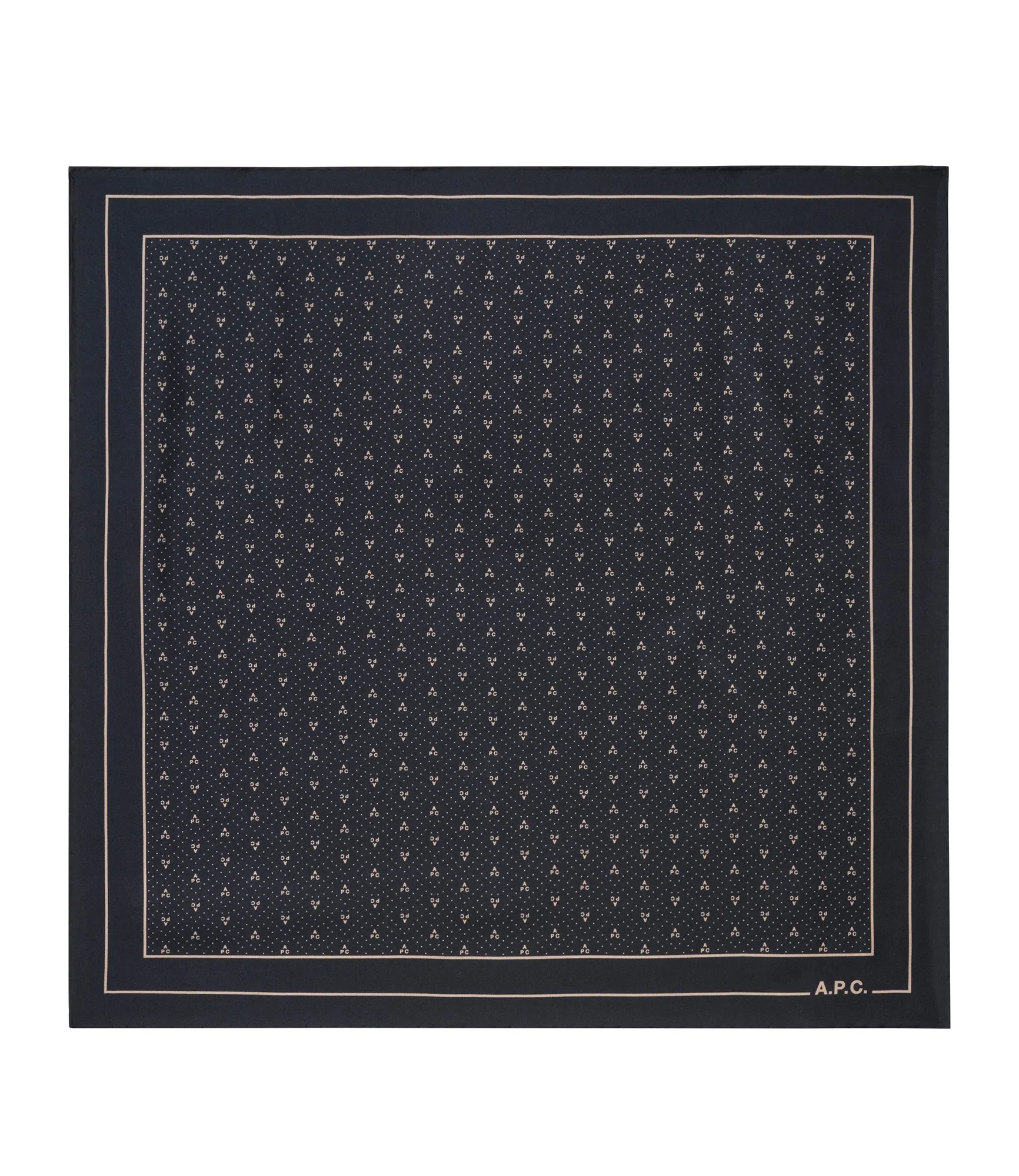 Monogram bandana sold by A.P.C.