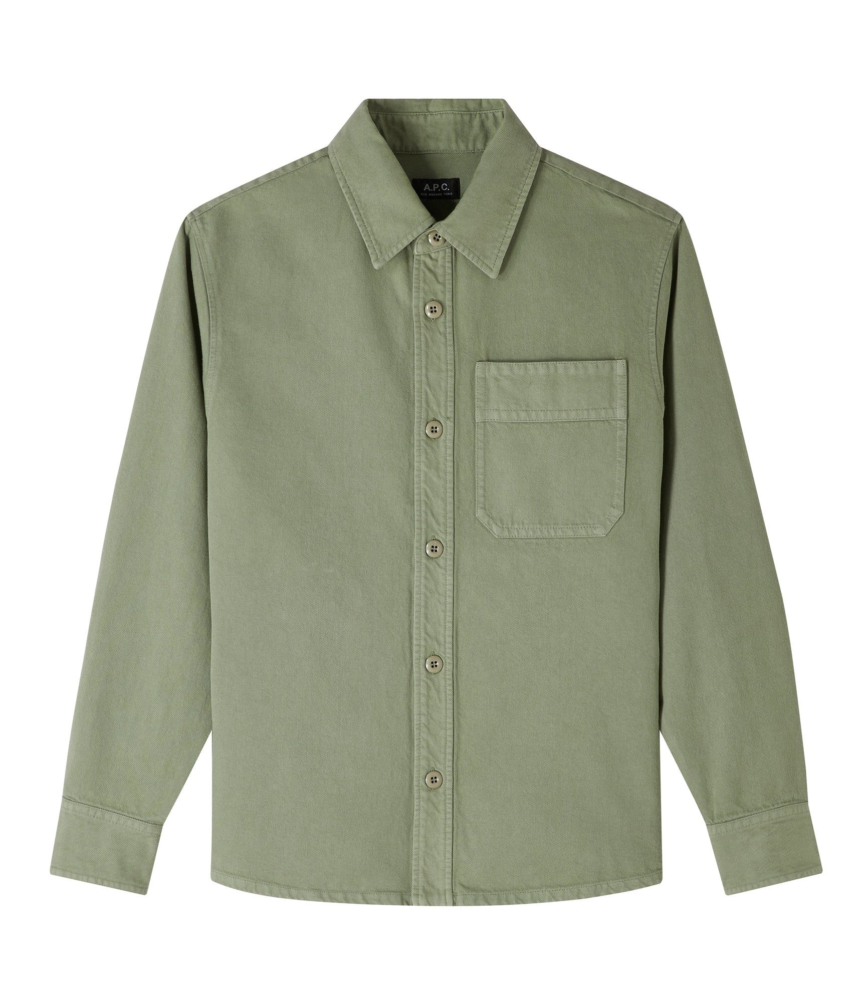 Basile Logo overshirt sold by A.P.C. product image thumbnail 2