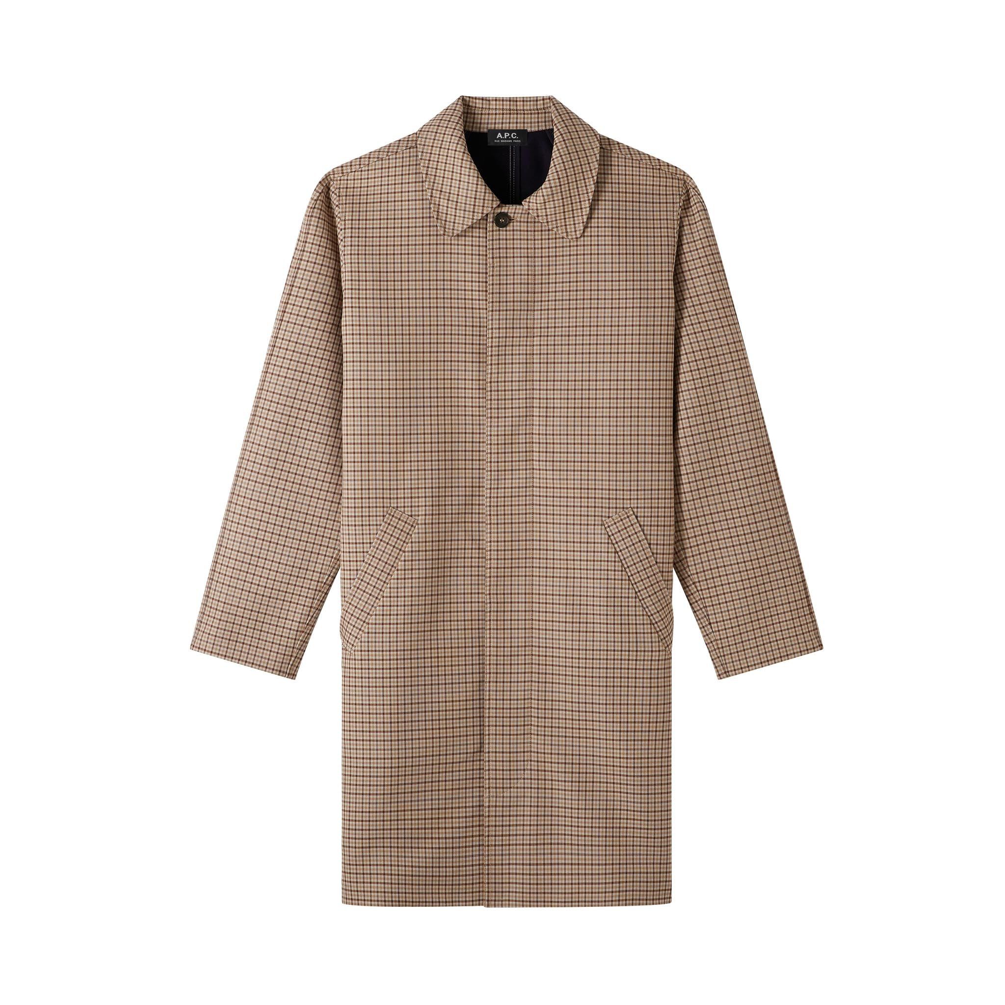 Phil Rallongé raincoat sold by A.P.C.