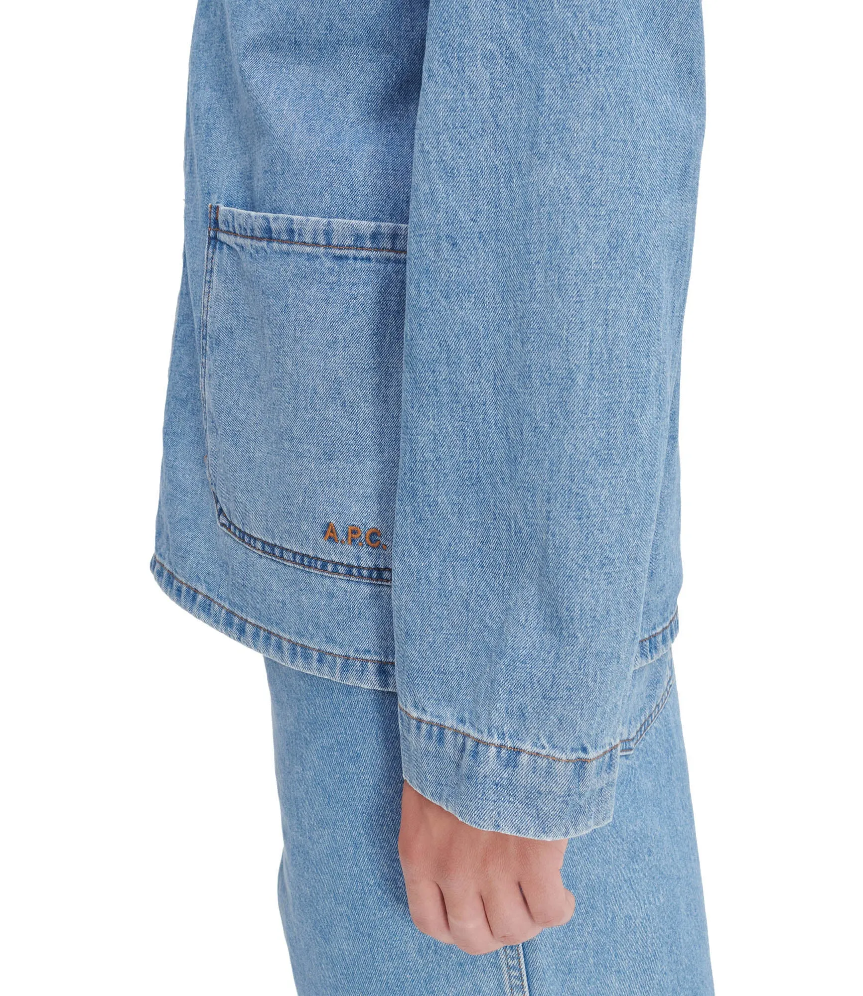 Kerlouan Logo jacket sold by A.P.C. product image thumbnail 5