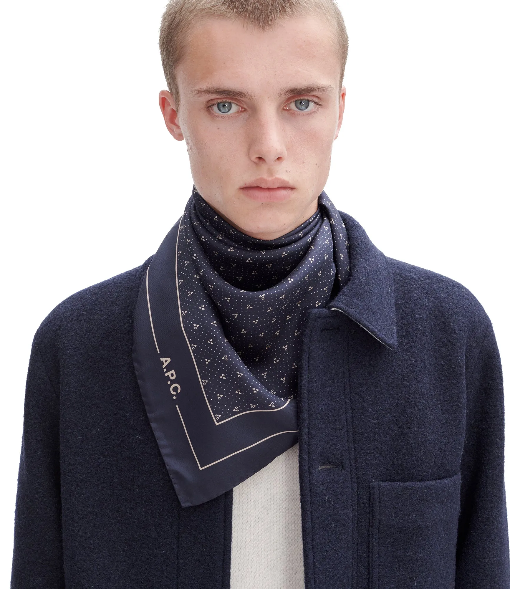 Monogram scarf sold by A.P.C. product image thumbnail 2