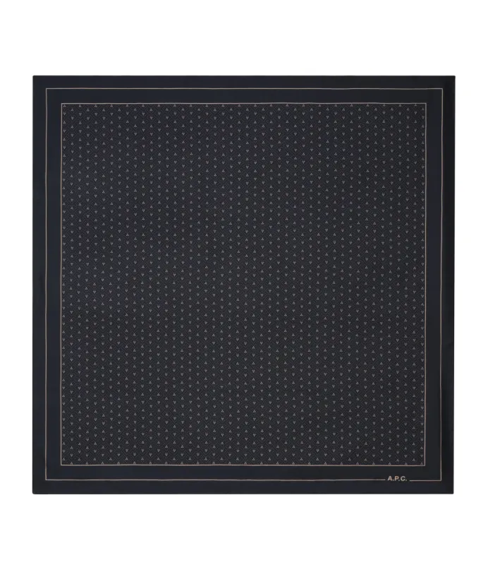 Monogram scarf sold by A.P.C.
