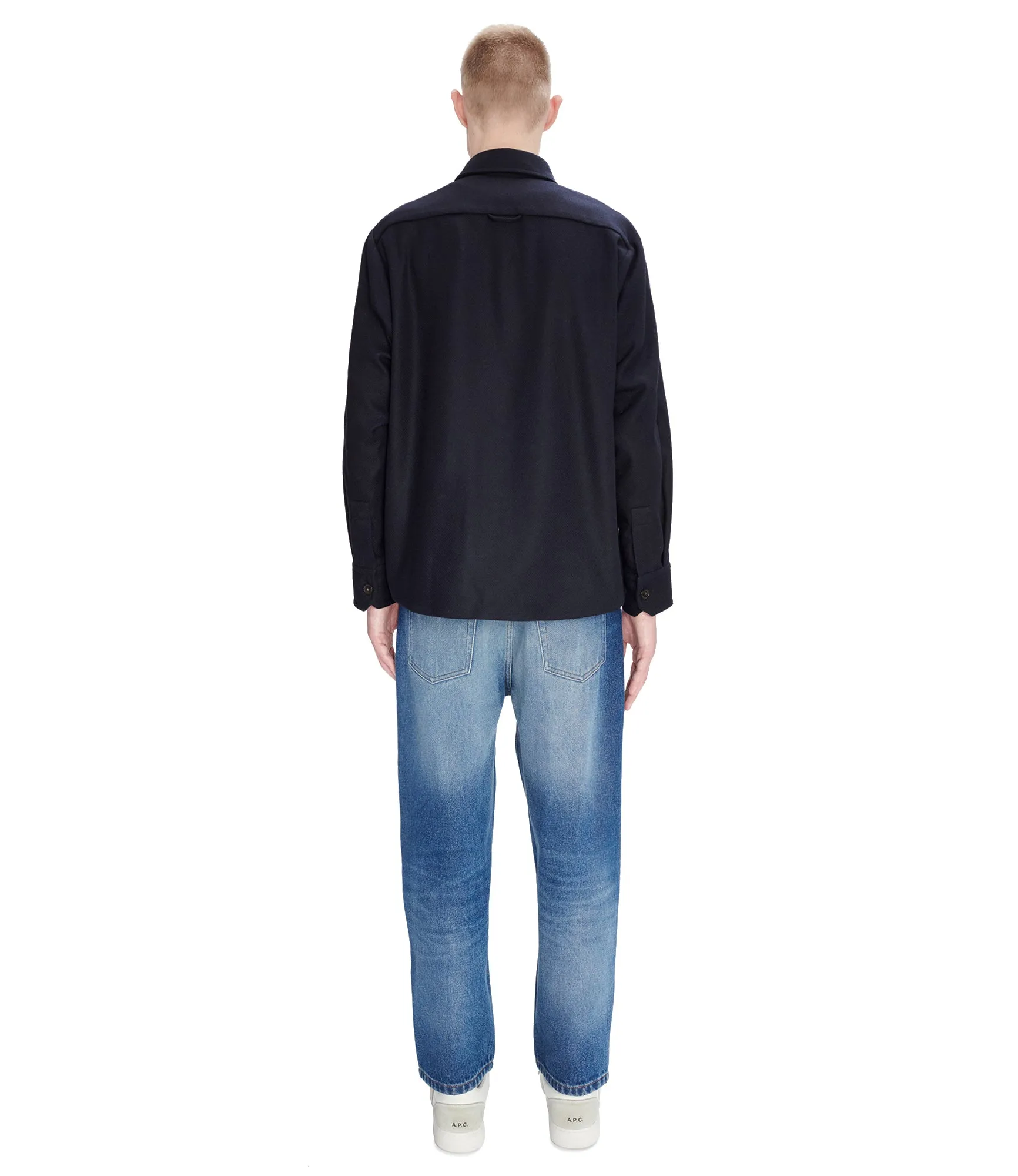 Basile Brodée Poitrine overshirt sold by A.P.C. product image thumbnail 3