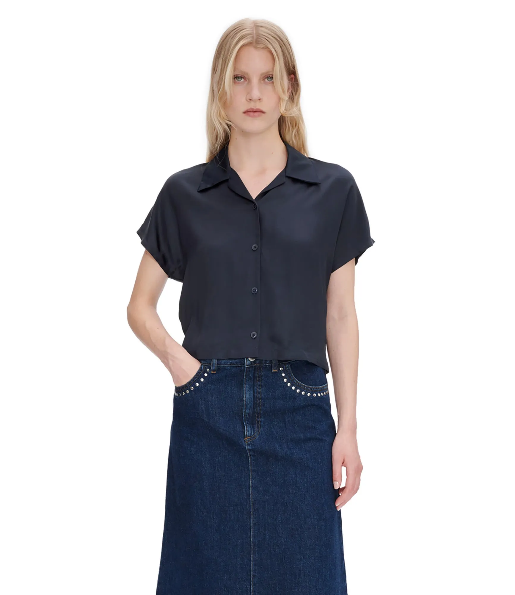 Miley short-sleeve shirt sold by A.P.C.