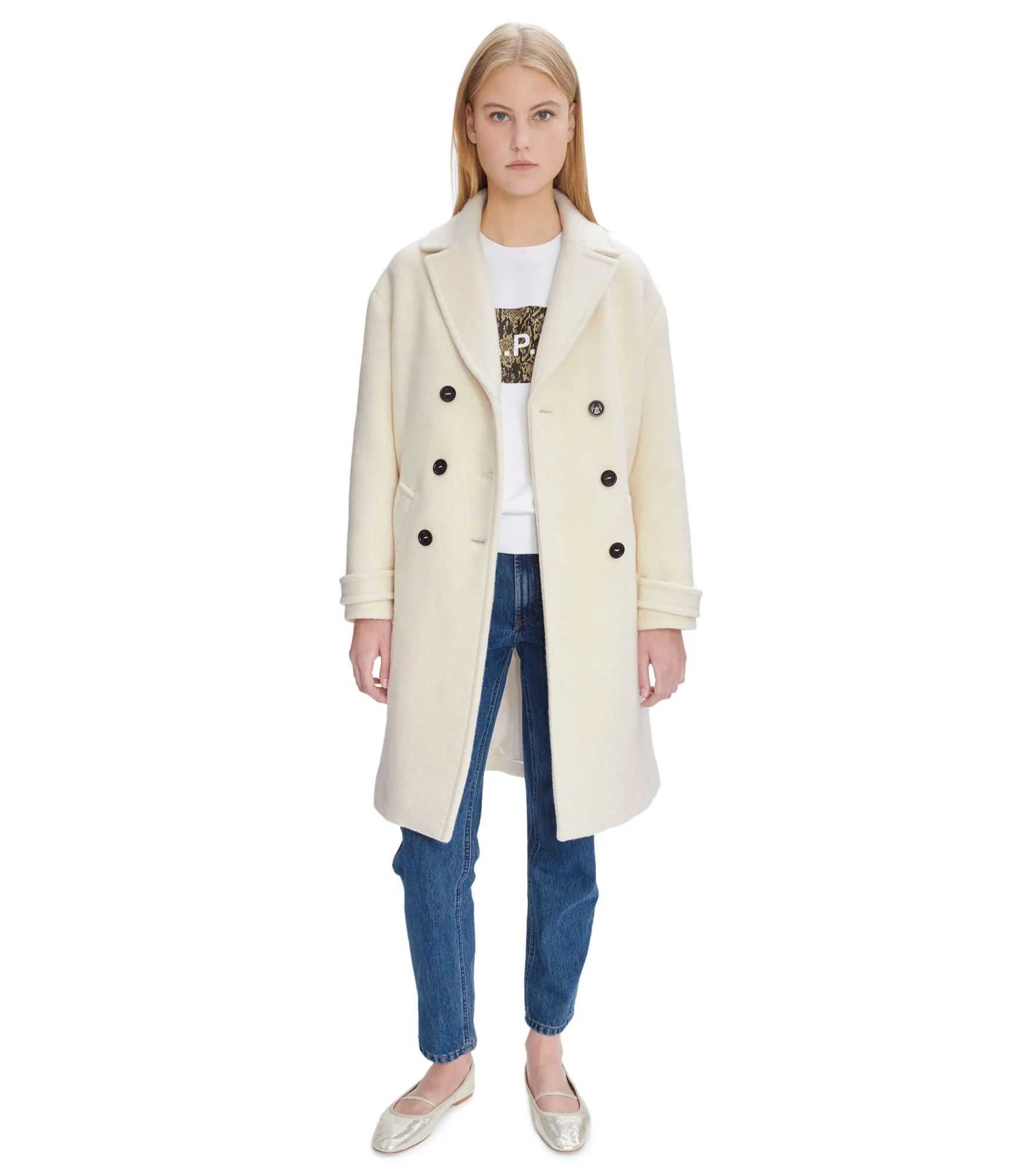 Nola coat sold by A.P.C.