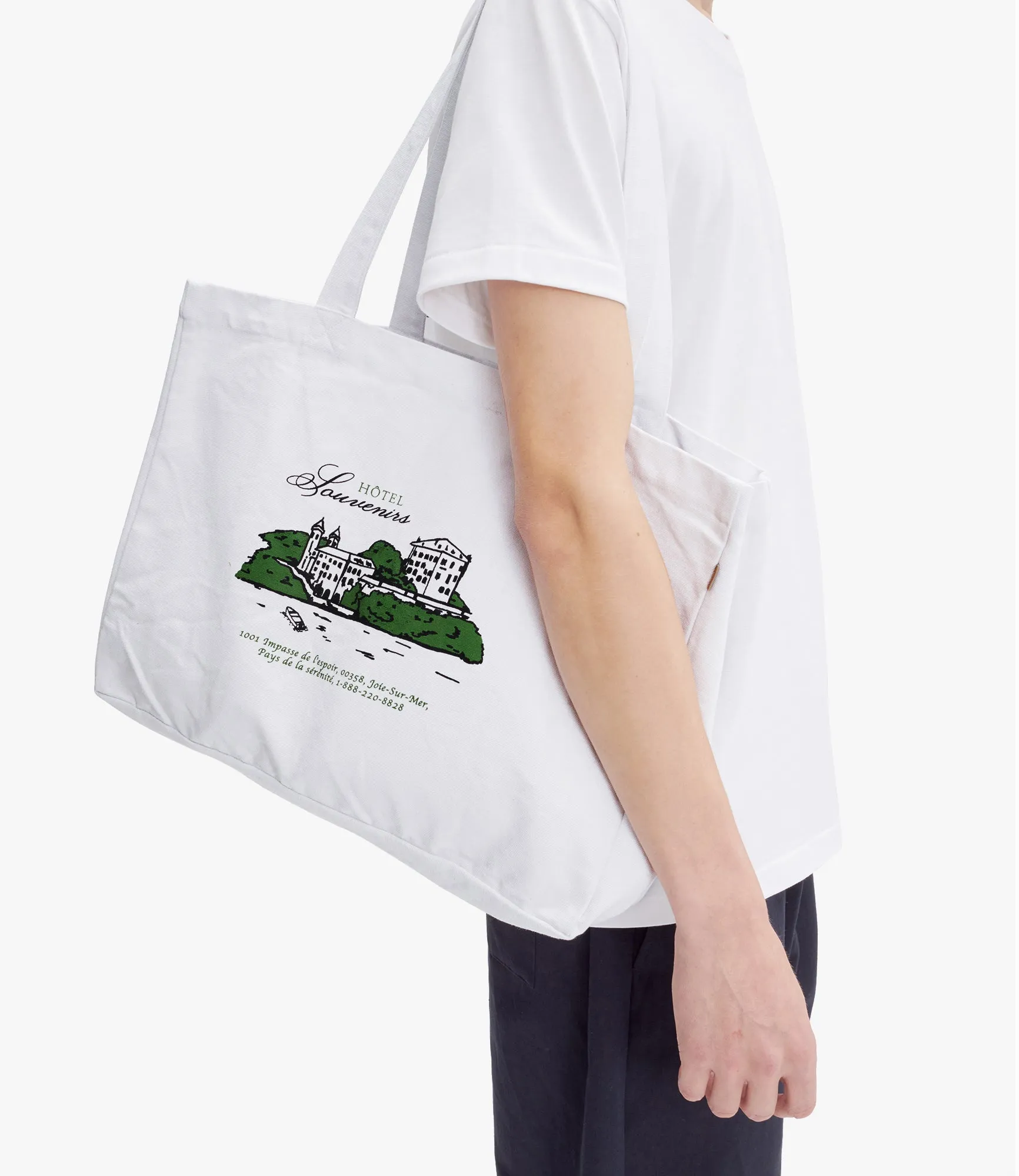 Hotel JJJJound tote bag sold by A.P.C. product image thumbnail 2