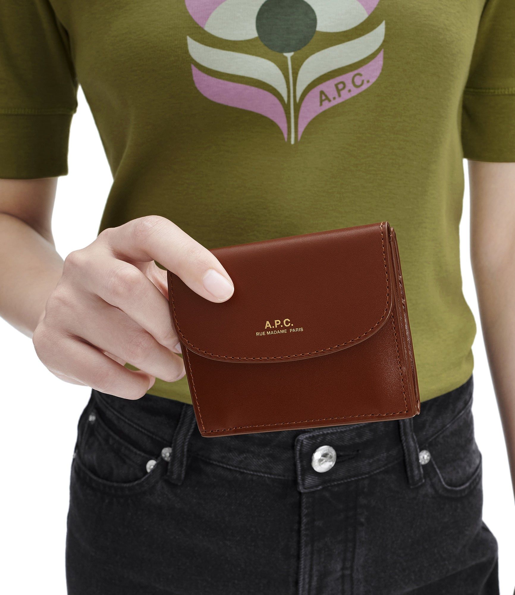 Genève trifold wallet sold by A.P.C. product image thumbnail 2