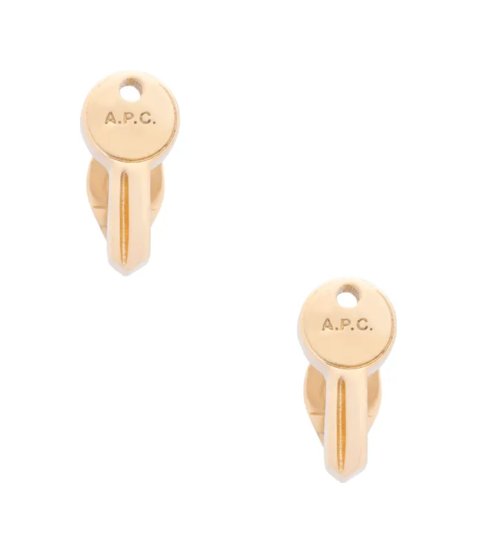 Clef stud earrings sold by A.P.C.