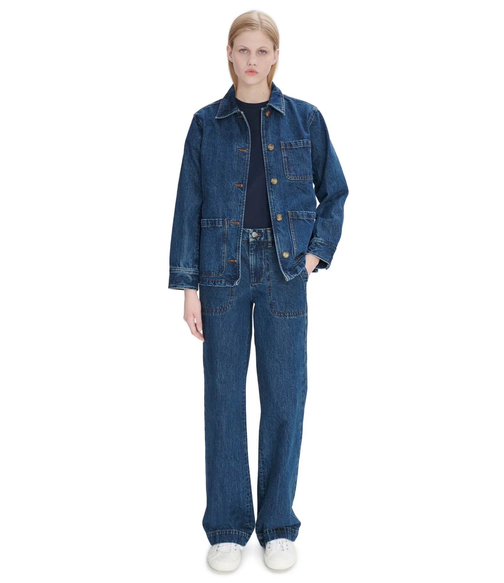 Silvana Logo jacket sold by A.P.C. product image thumbnail 3