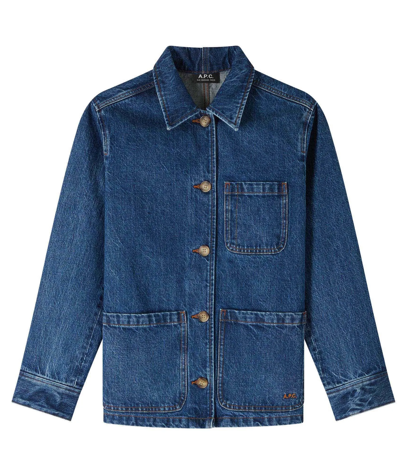 Silvana Logo jacket sold by A.P.C. product image thumbnail 2