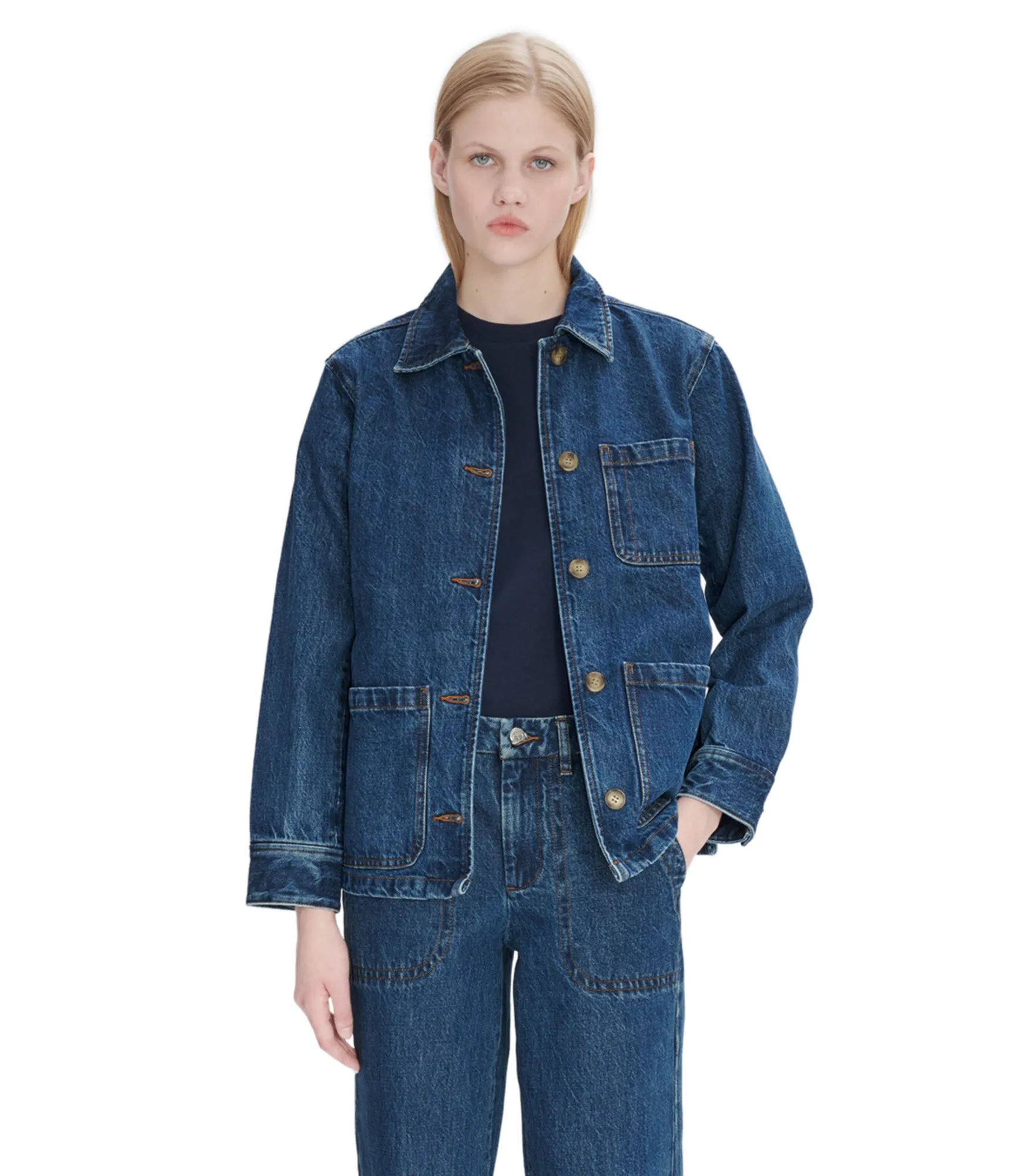 Silvana Logo jacket sold by A.P.C.