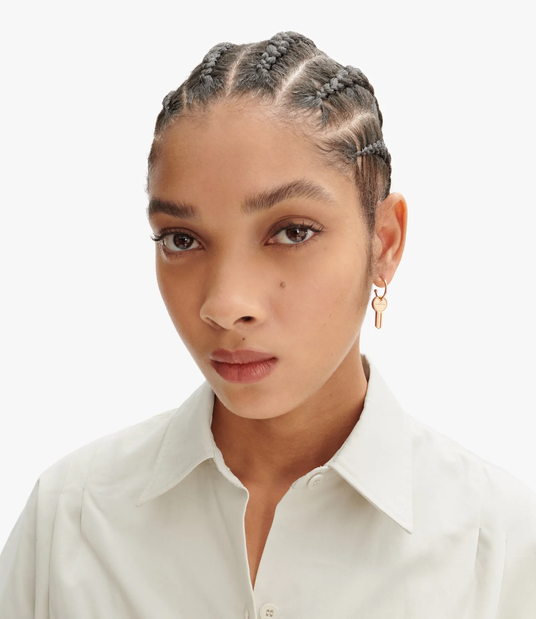 Clef earrings sold by A.P.C. product image thumbnail 2