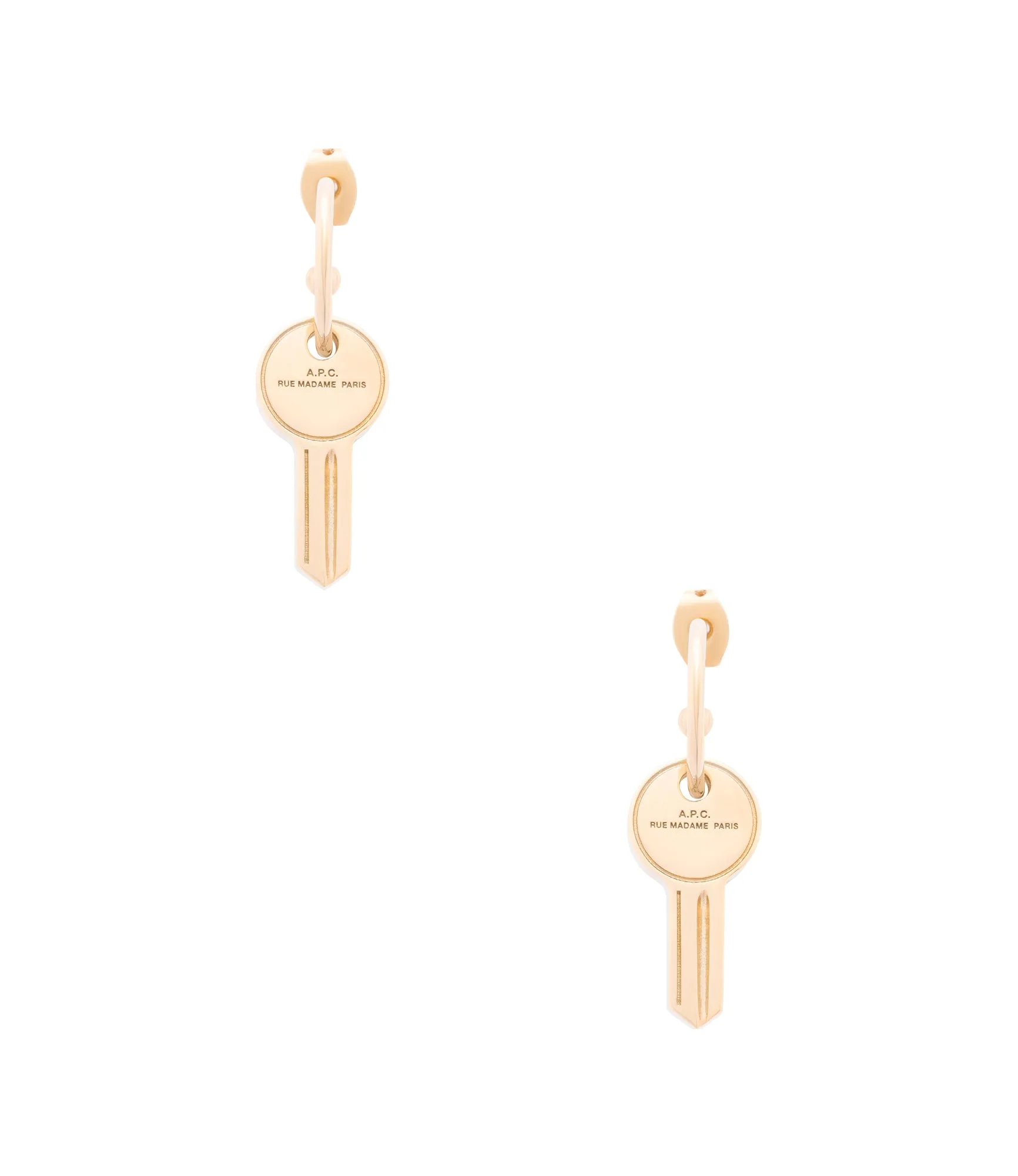 Clef earrings sold by A.P.C.