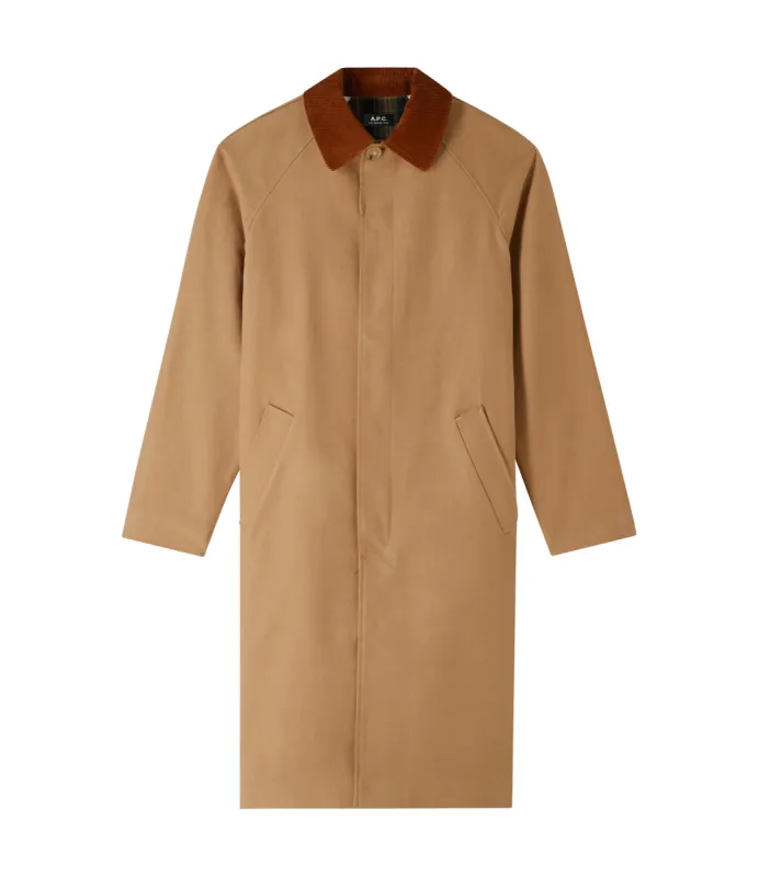 Gaspard raincoat (W) sold by A.P.C.