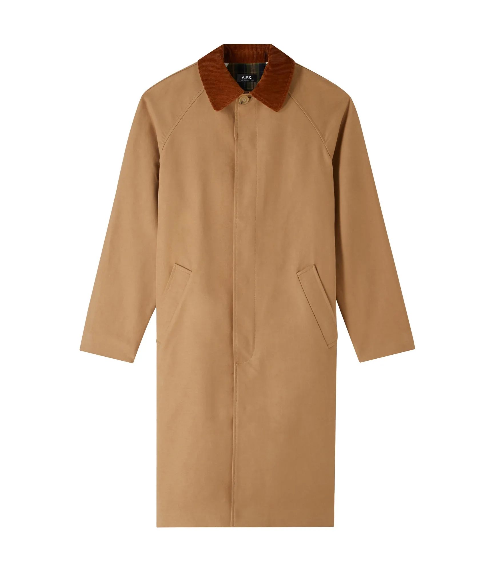 Gaspard raincoat (W) sold by A.P.C.