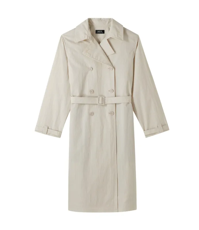 Irene trench coat sold by A.P.C.