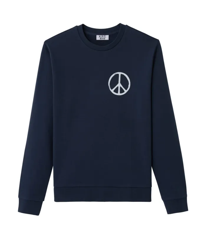 Rth Peace Symbol Sweatshirt sold by A.P.C.