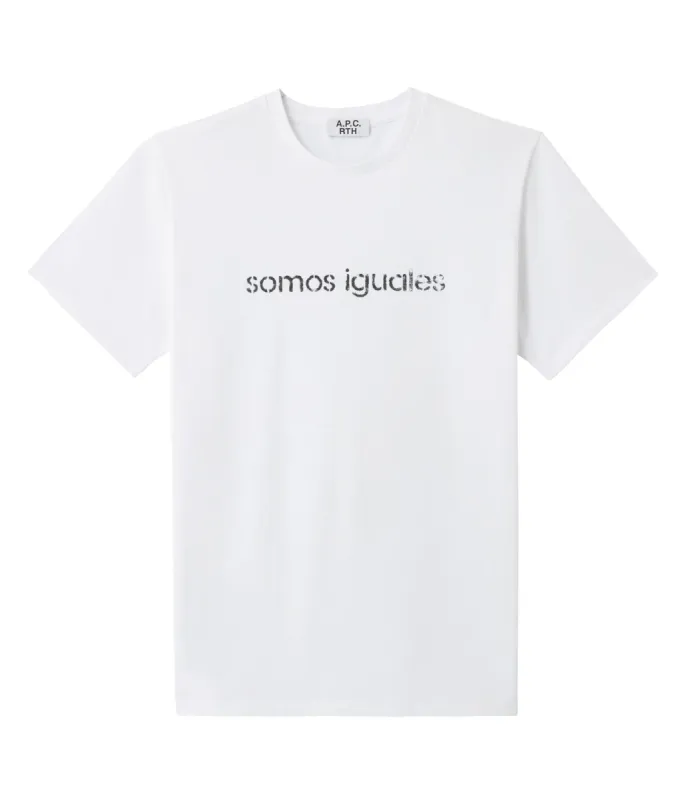 Rth Somos Iguales T-Shirt made by A.P.C.