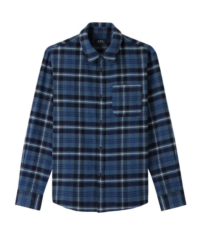 Trek overshirt made by A.P.C.