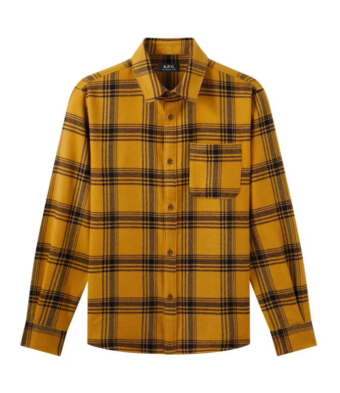 Trek overshirt made by A.P.C.