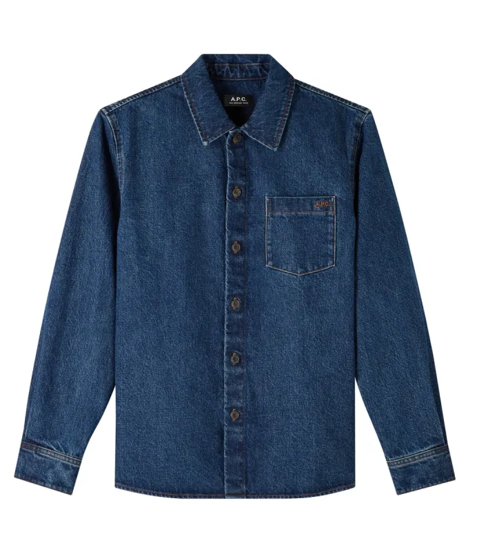 Vittorio Brodée Poitrine overshirt sold by A.P.C.