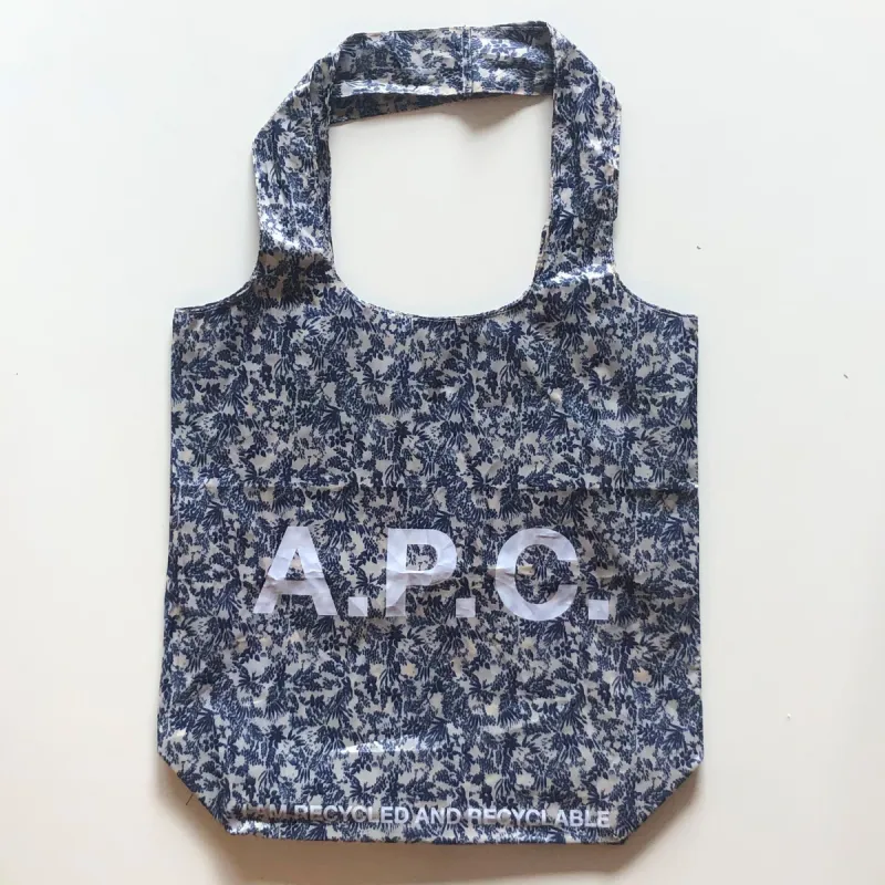 Shopper XXL Pocket Banana Print - Black | Parallel