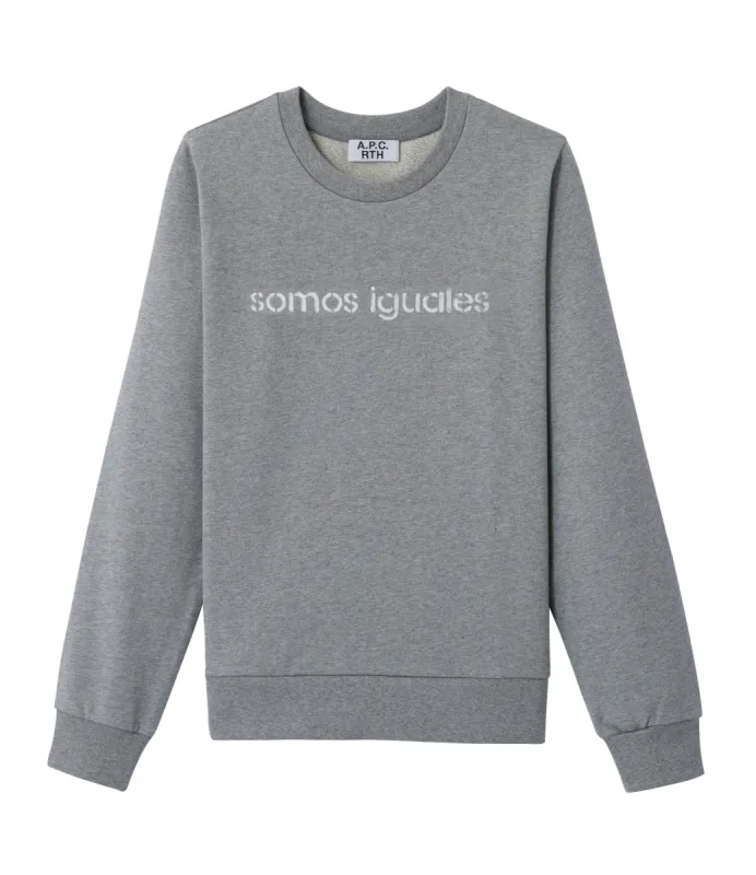 Rth Somos Iguales Sweatshirt made by A.P.C.