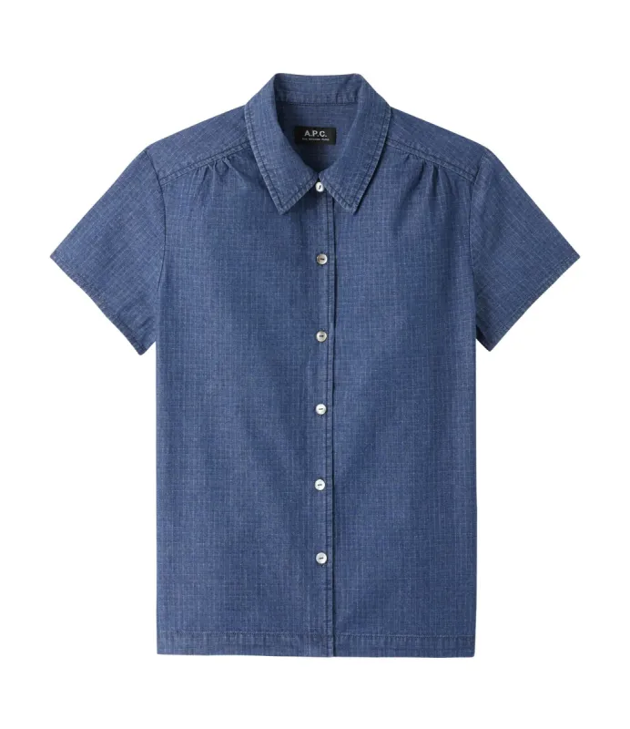 Cléo short-sleeve shirt sold by A.P.C.