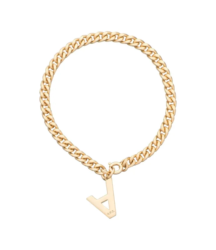 Logo A bracelet sold by A.P.C.