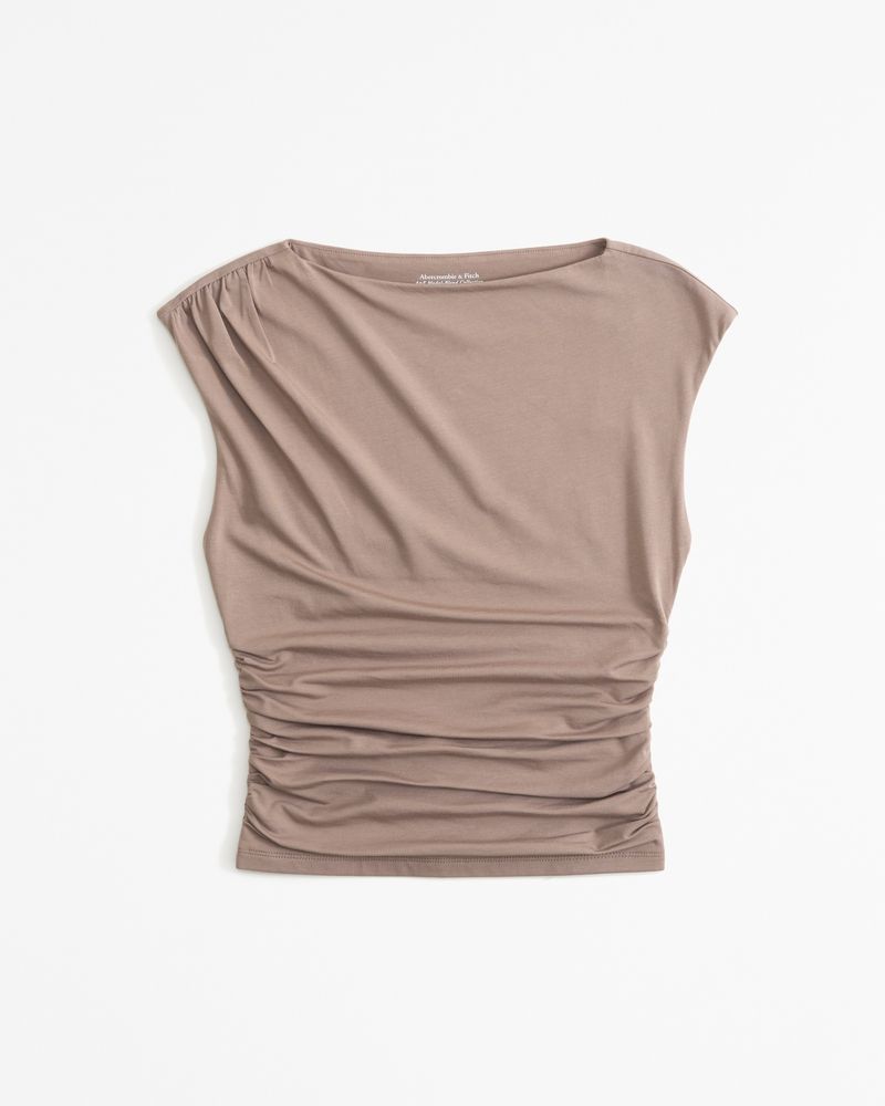Draped Slash Top sold by Abercrombie & Fitch