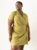 Amy Mini Wrap Dress sold by Able