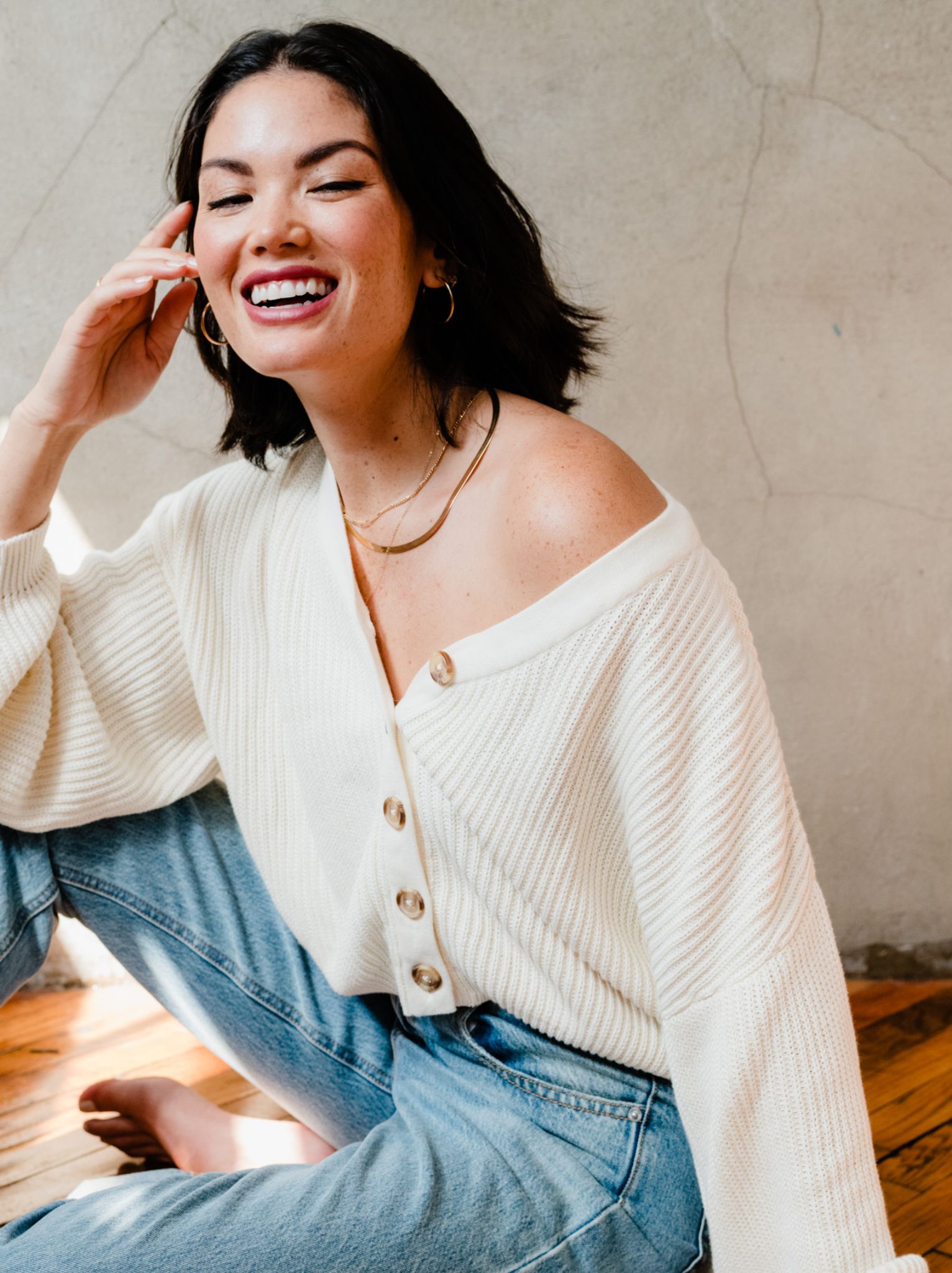 Marlene Cropped Cardigan sold by Able product image thumbnail 3