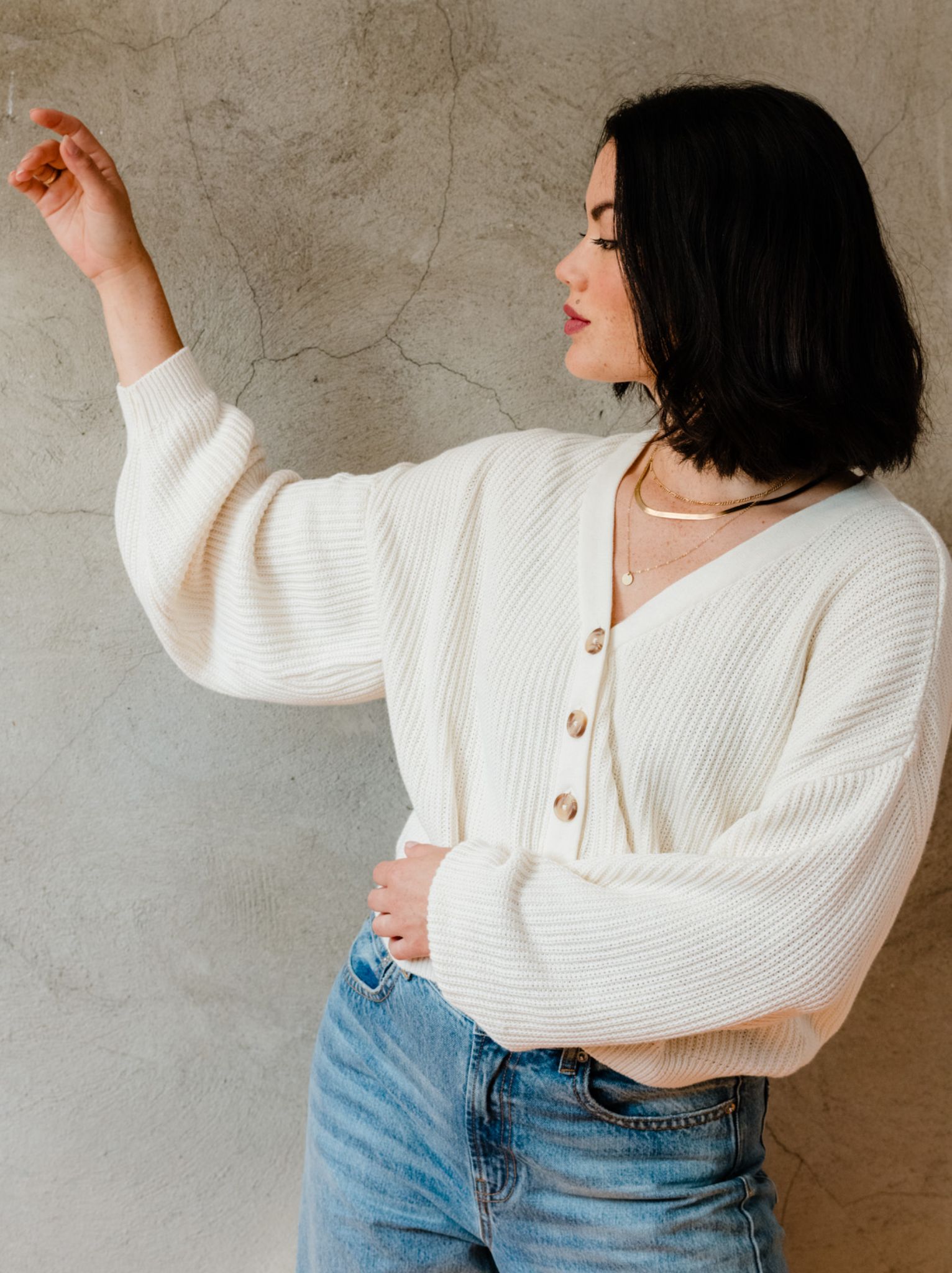 Marlene Cropped Cardigan sold by Able product image thumbnail 2