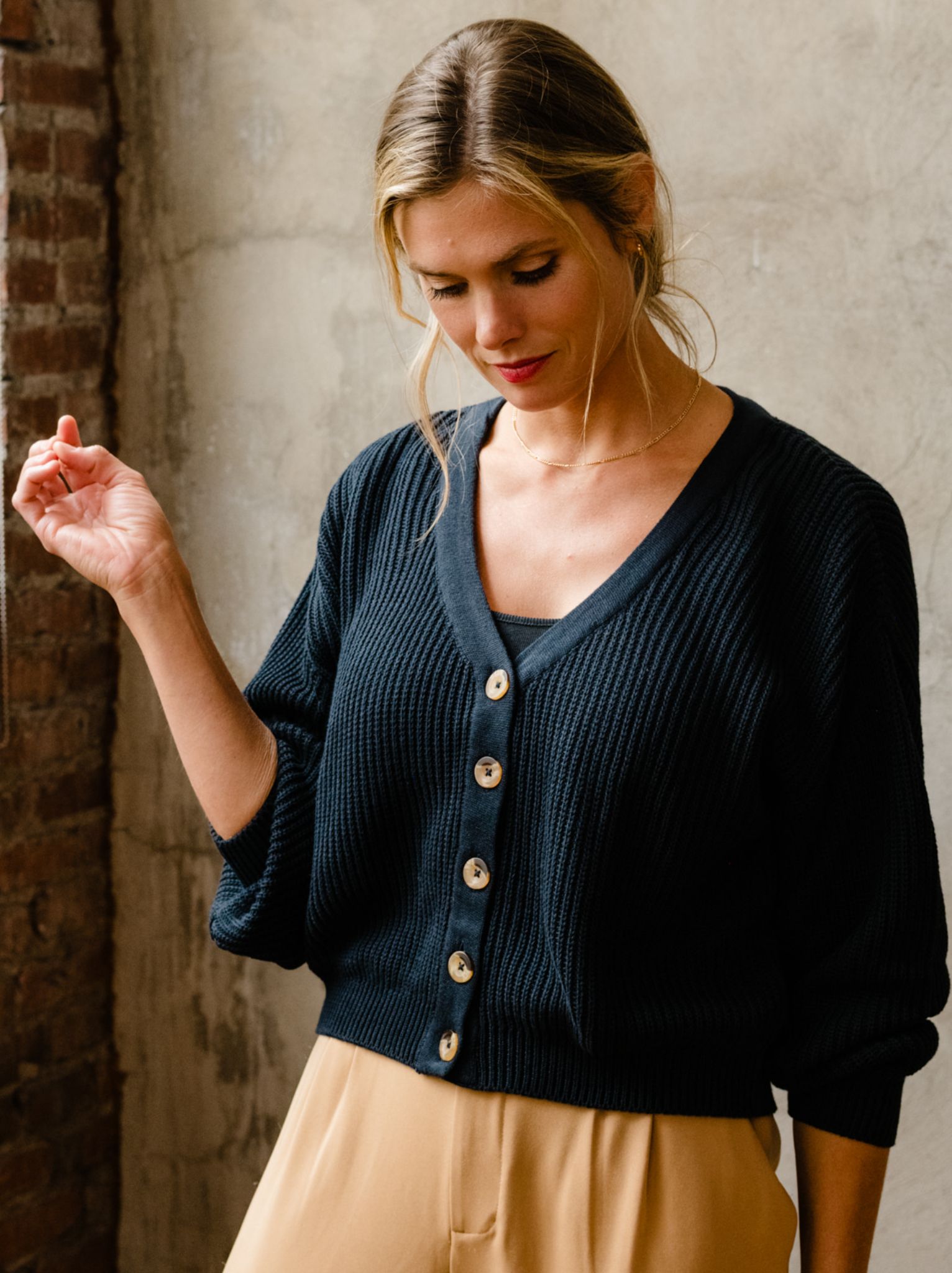 Marlene Cropped Cardigan sold by Able product image thumbnail 5